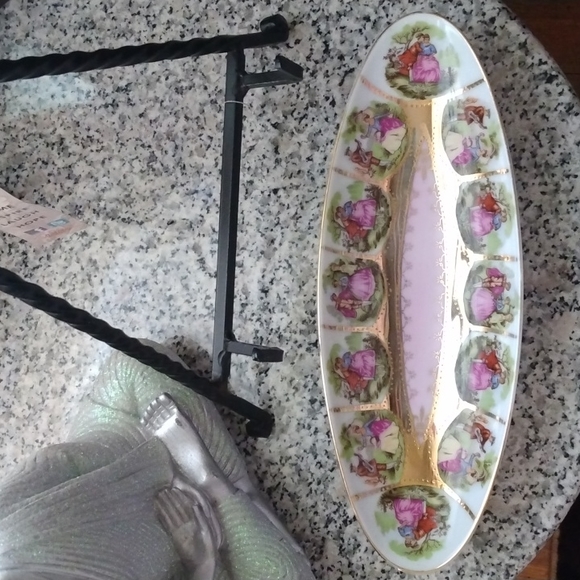 Royal Vienna porcelain dish - Picture 4 of 5